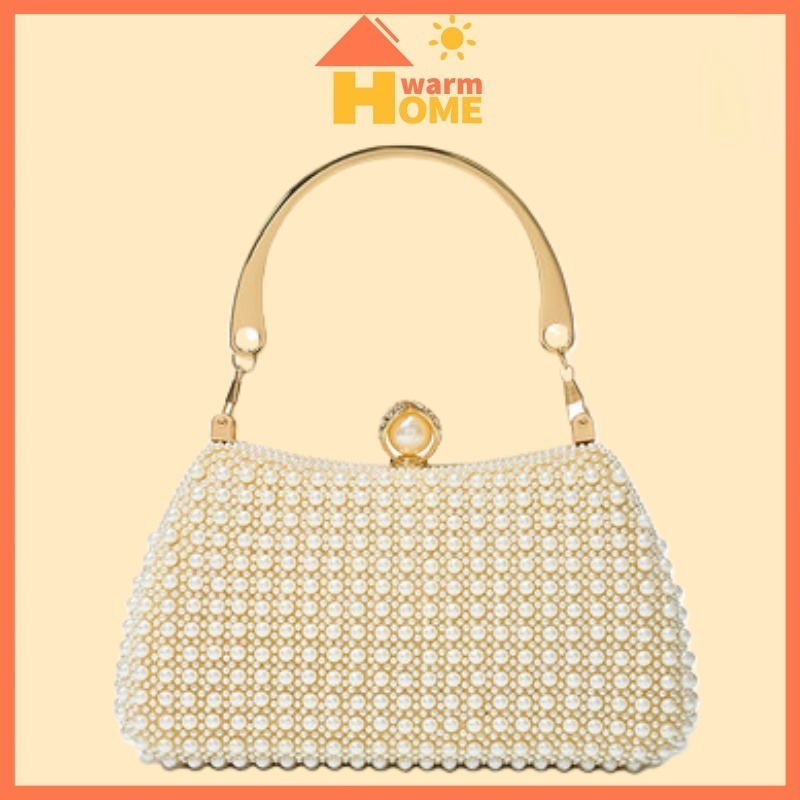 Tas Pesta Kondangan Wanita Mutiara Import Dompet Branded Mewah Premium Elegan Terbaru Tas Kondangan 