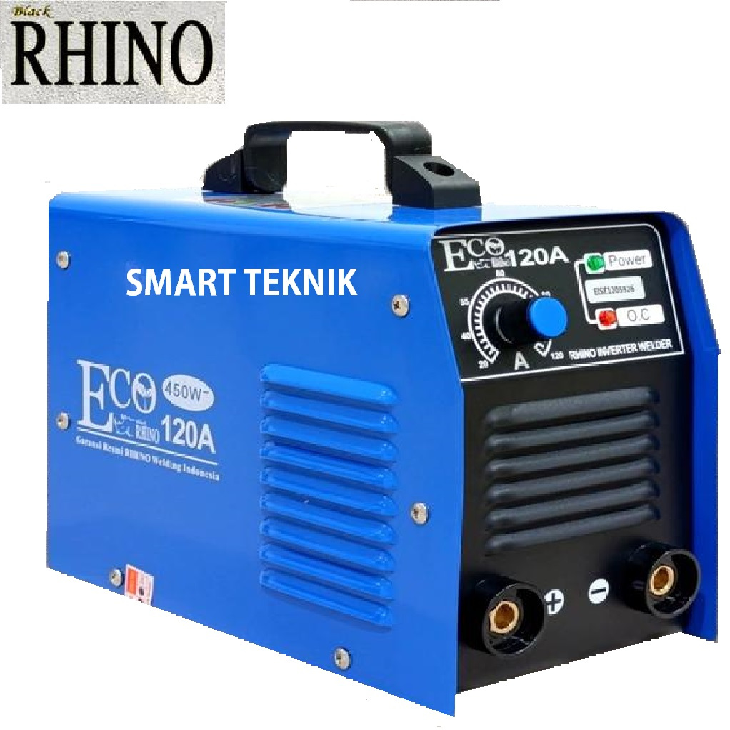 Rhino mesin las Mesin las rhino mma 120a Mesin las rhino 120a biru 450watt
