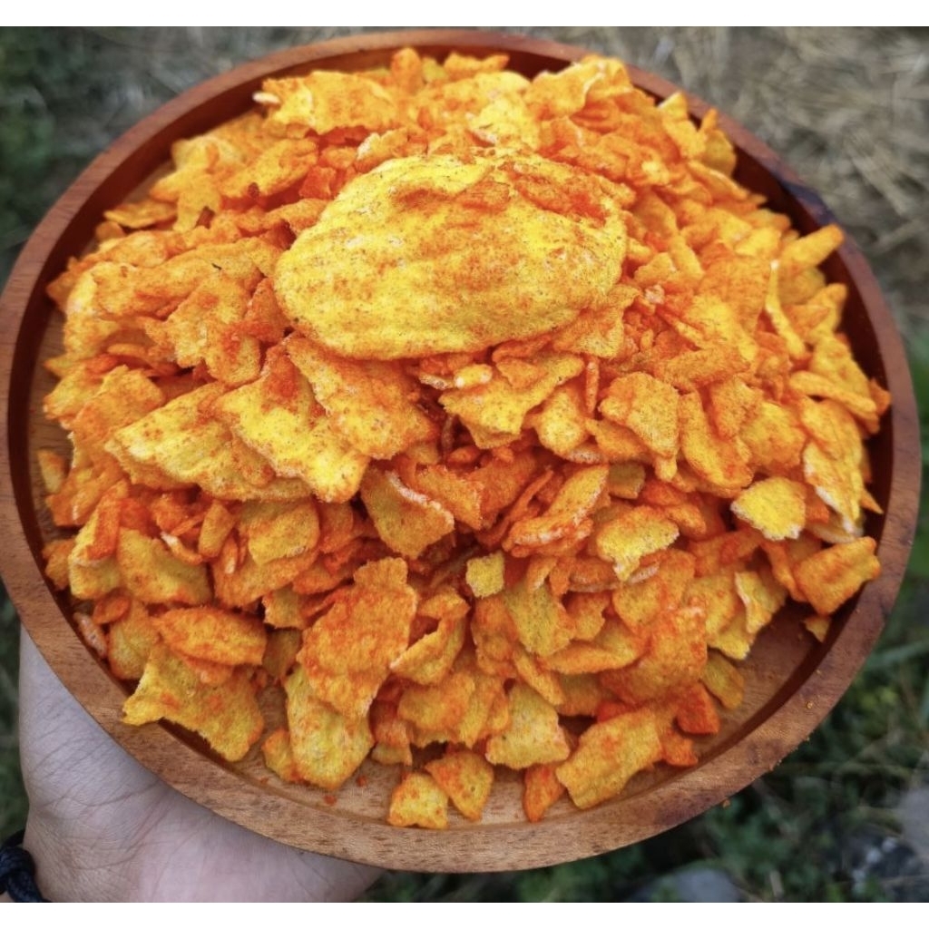 Remukan Snack Krip-Krip/Puyur Balado 1 Kg