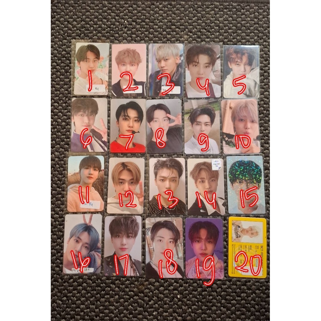 photocard murah jaemin nct dream yzy glimo hello future kihno resonance cafe dream show dcon owhat w