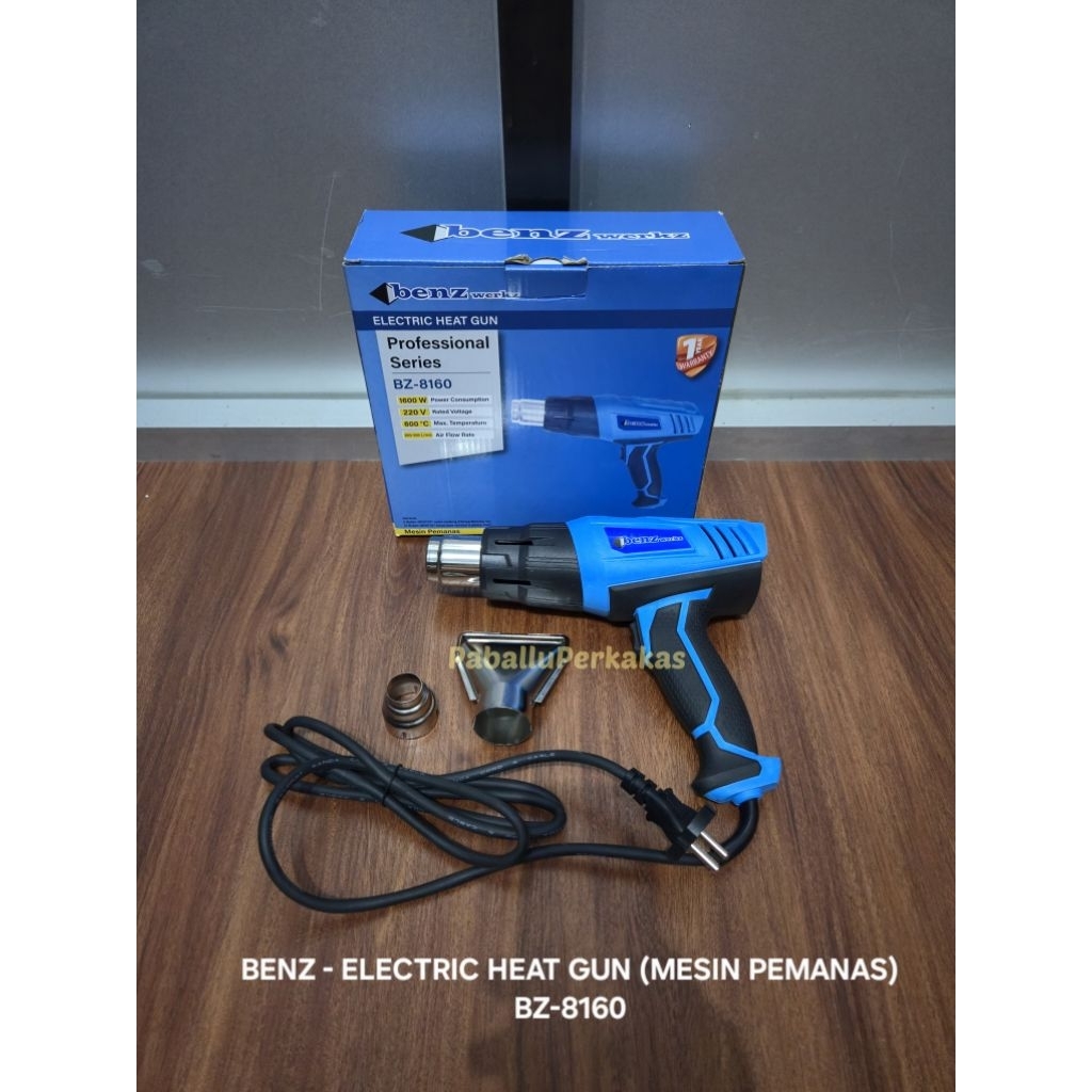 Benz Mesin Pemanas Heat Gun BZ-8160 / Mesin Hot Gun Benz
