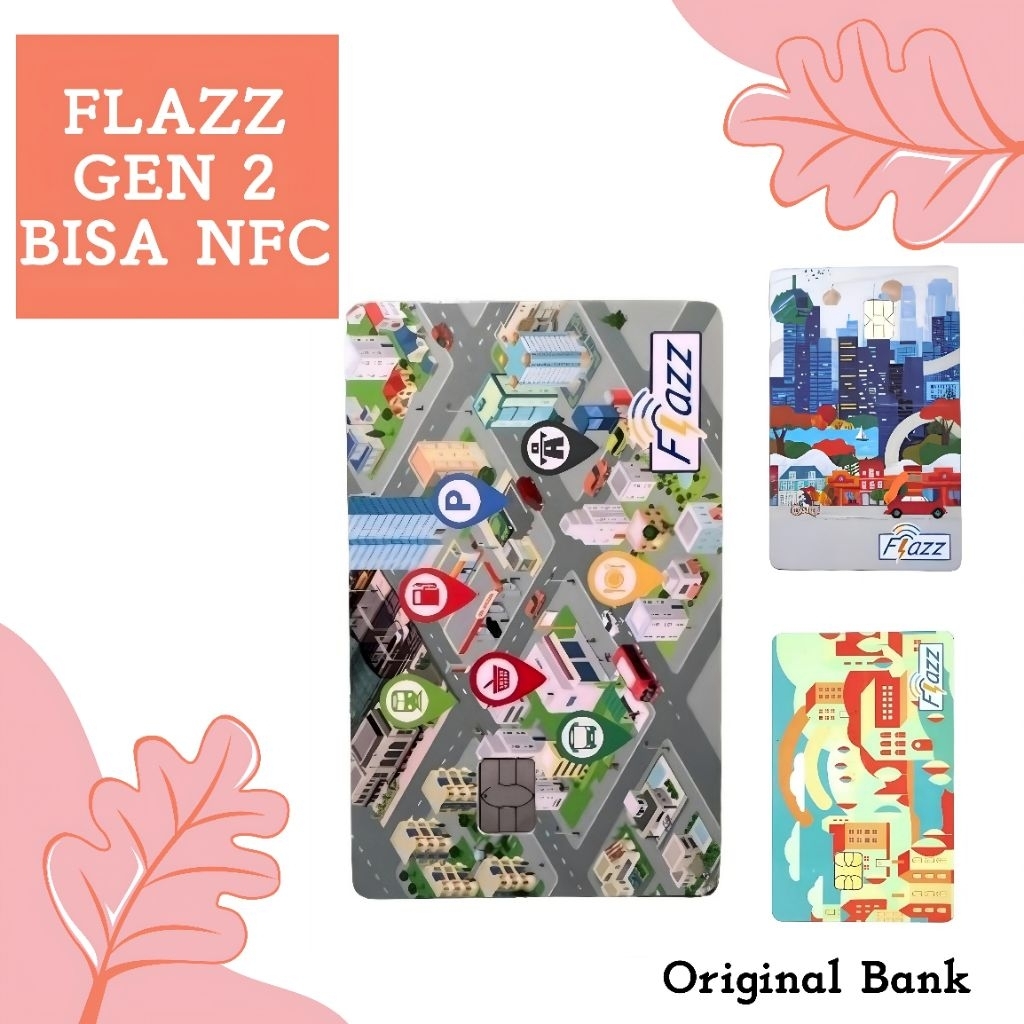 Kartu Flazz BCA GEN 2 Termurah bisa NFC/ BCA Flazz/ Flazz Gen 2/ BCA Flazz gen 2/ Flazz gen 3/ E-tol