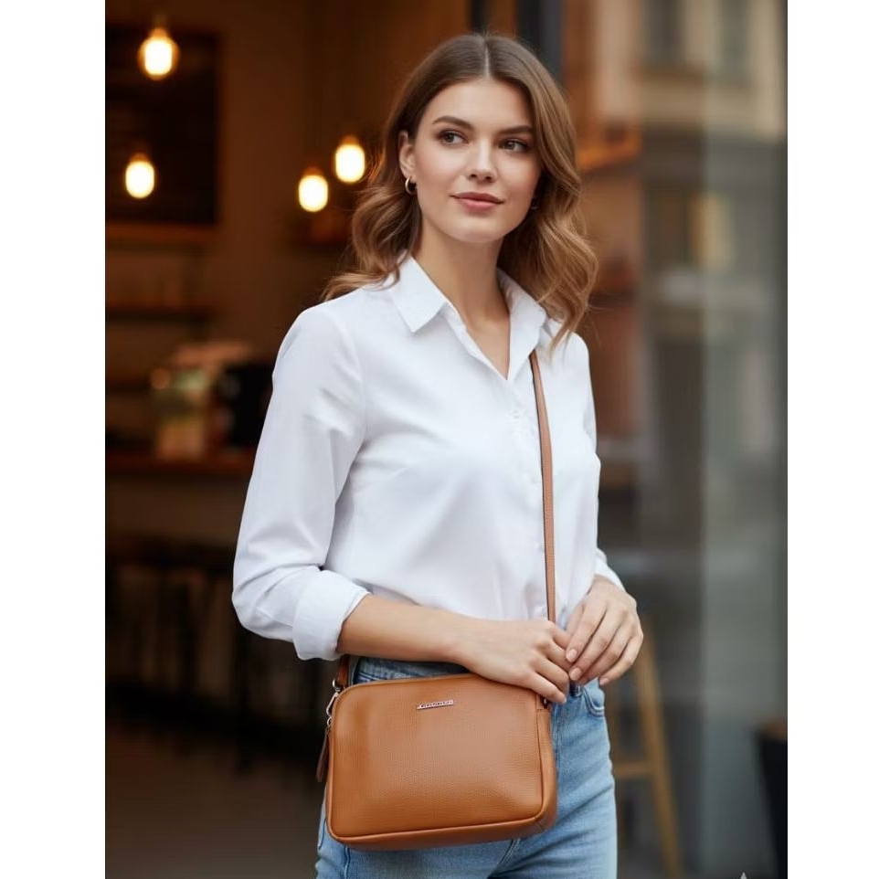 Tas Kulit Selempang Wanita ANELALYNE – Branded Bekas Masih Bagus