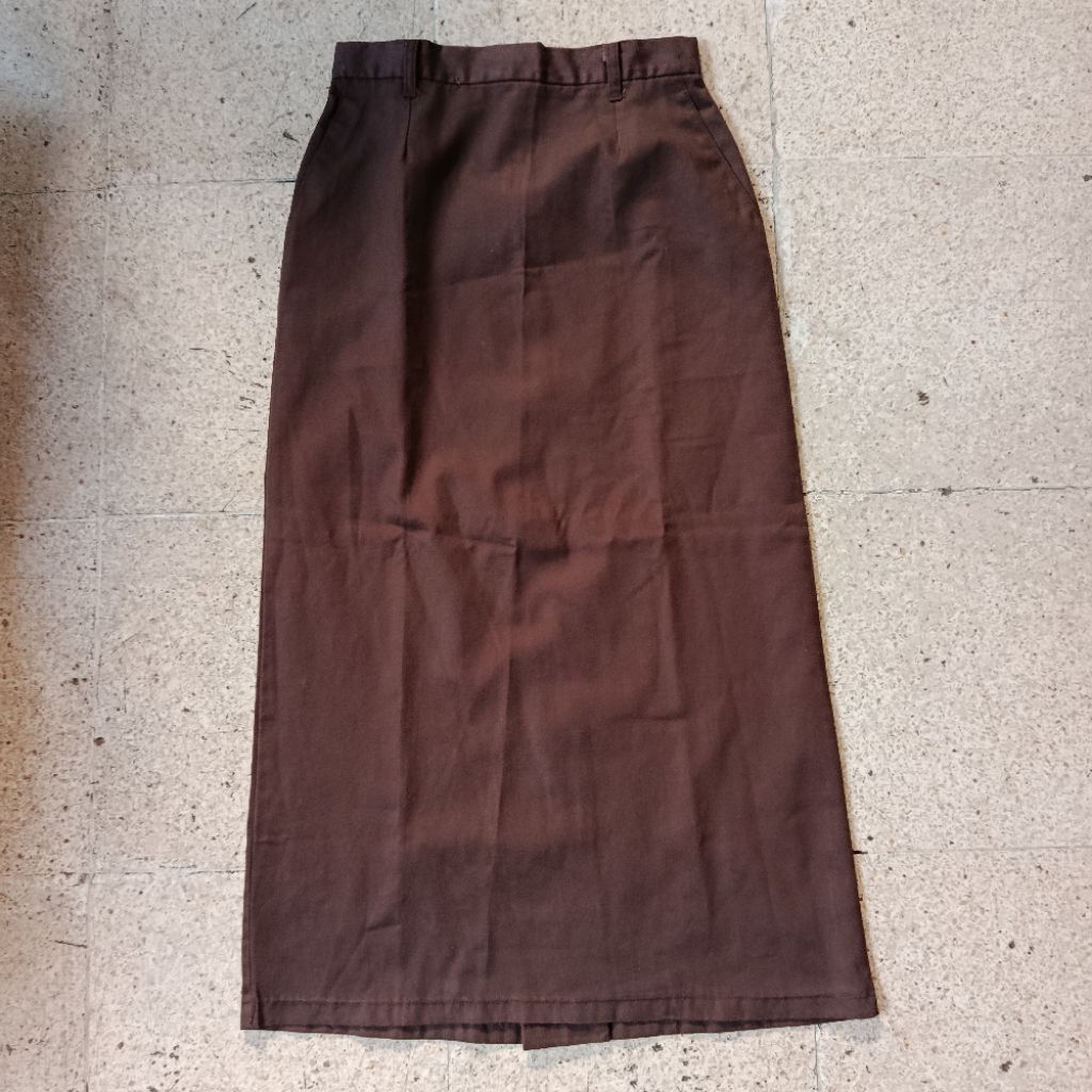 preloved rok span pramuka guru /pembina bahan famatex brand M-260/nau35