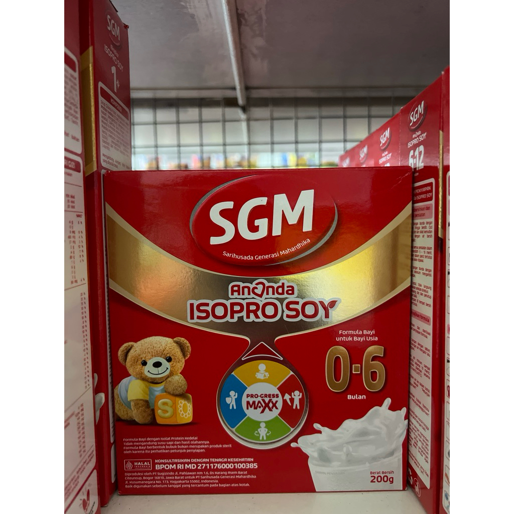 SGM Ananda Iso pro 0-6 bulan 200GR