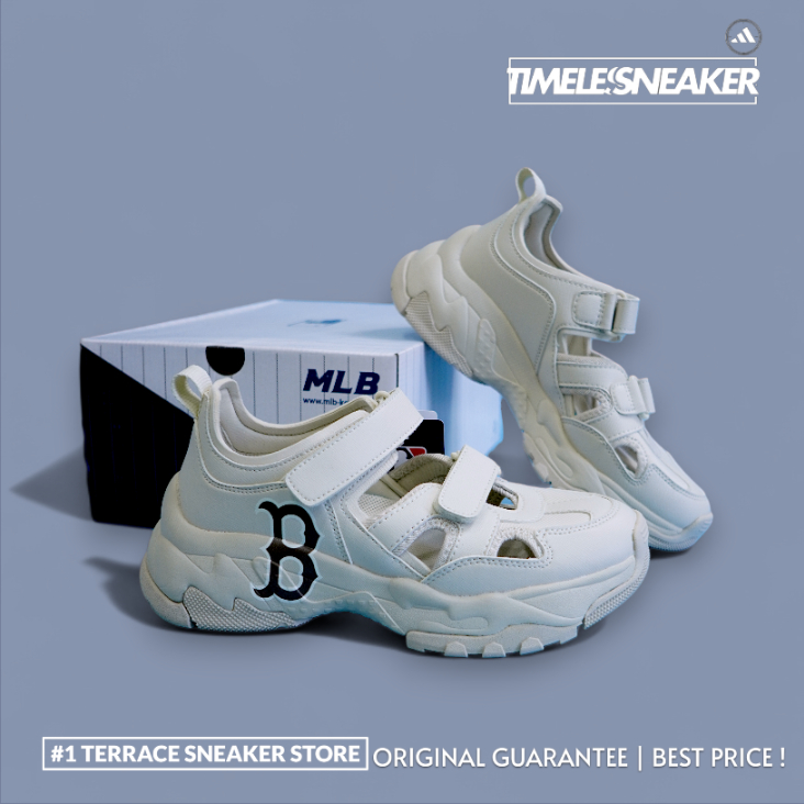 MLB BIGBALL CHUNKY MASK BOSTON BEIGE 100% ORIGINAL