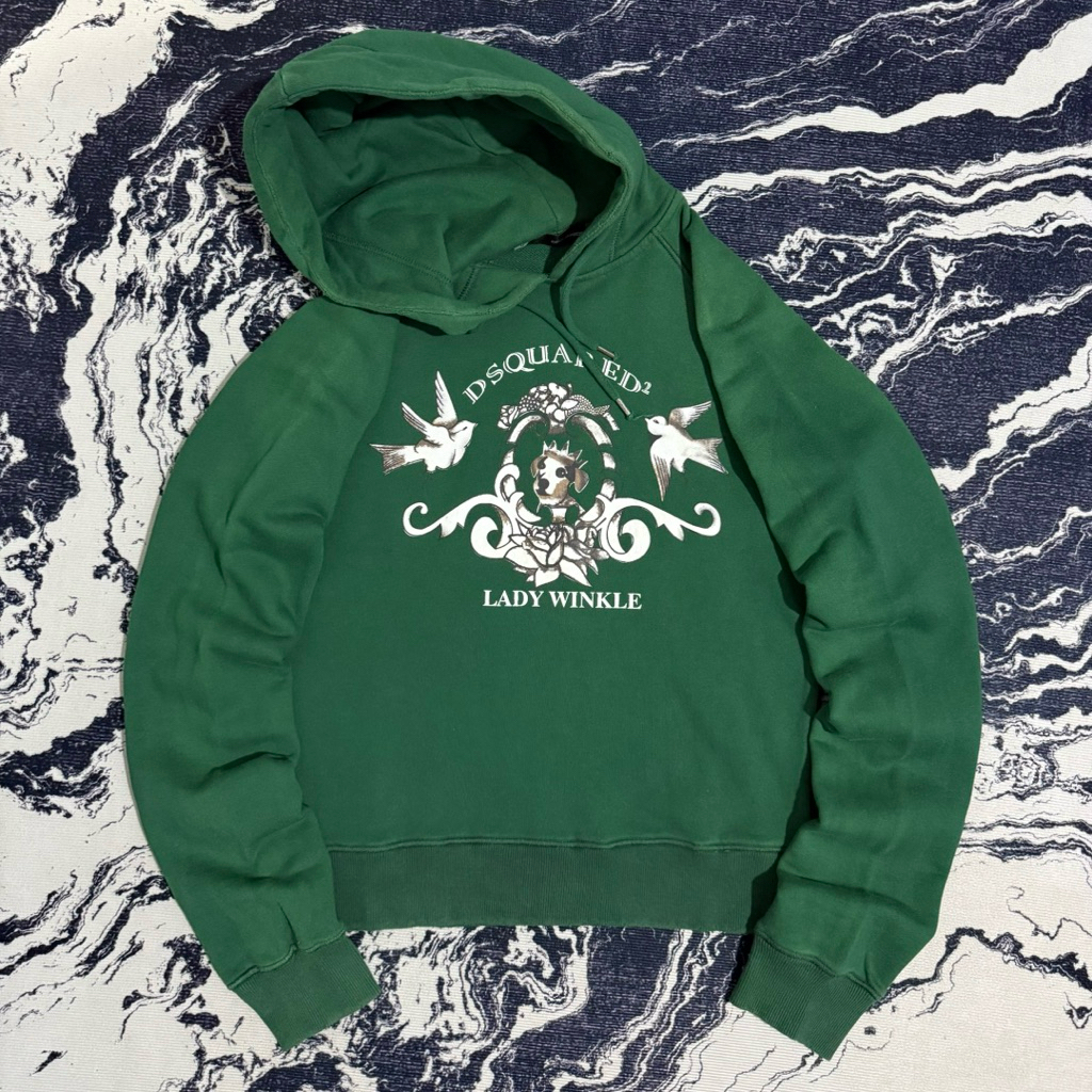 Vintage dsquared lady winkle hoodie