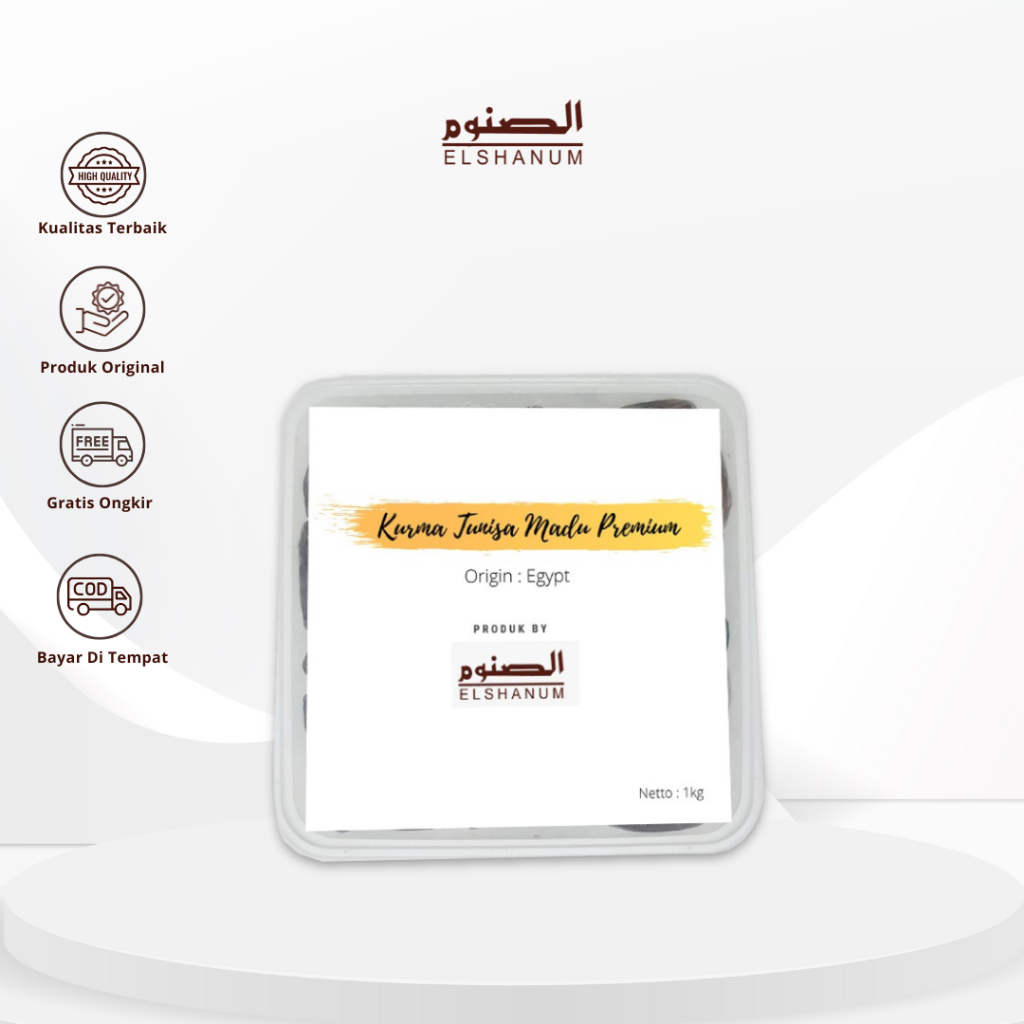 Kurma Tunisia madu 1kg Premium/Kurma Tunisia Madu 1kg / Kurma Tunisia Madu/ alelal store