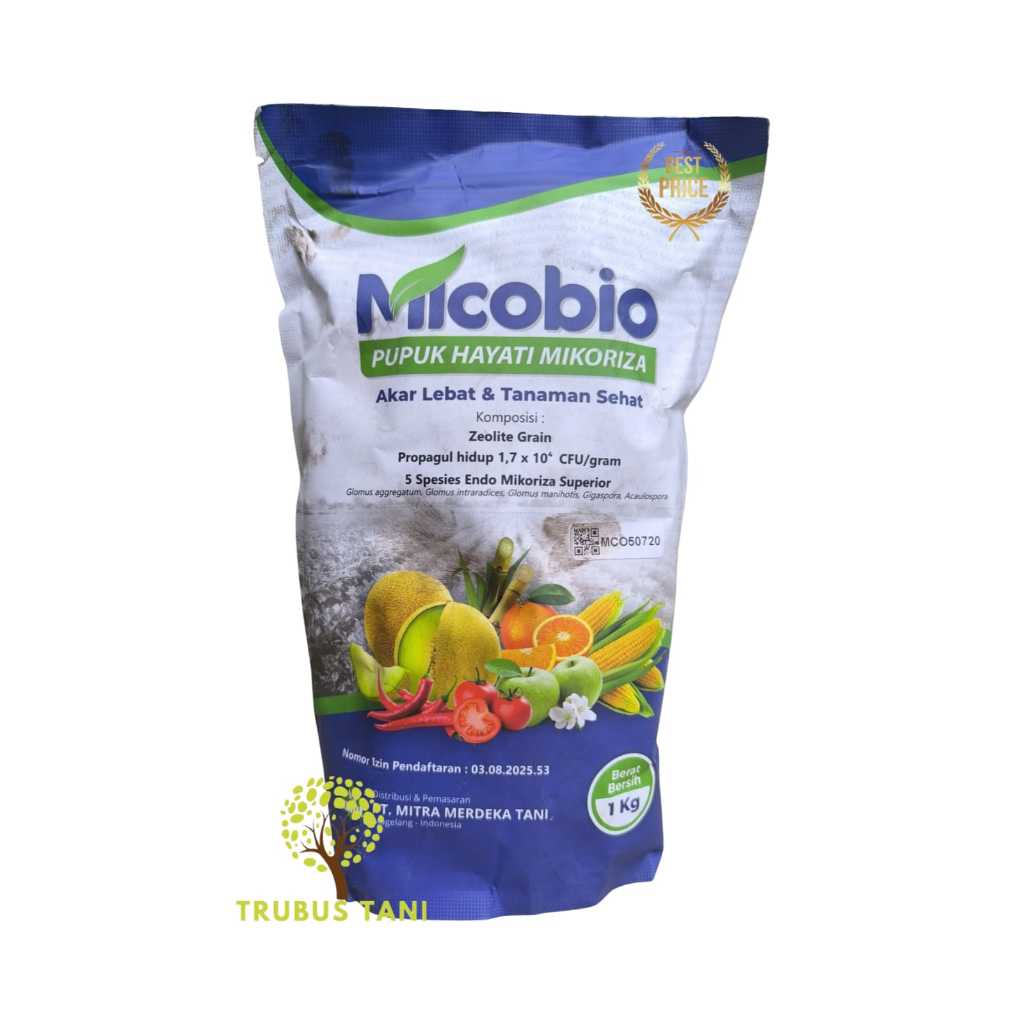 PUPUK MICOBIO PUPUK HAYATI MIKORIZA 1KG