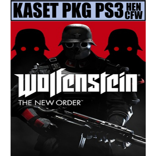 Kaset pkg ps3 Wolfenstein The New Order