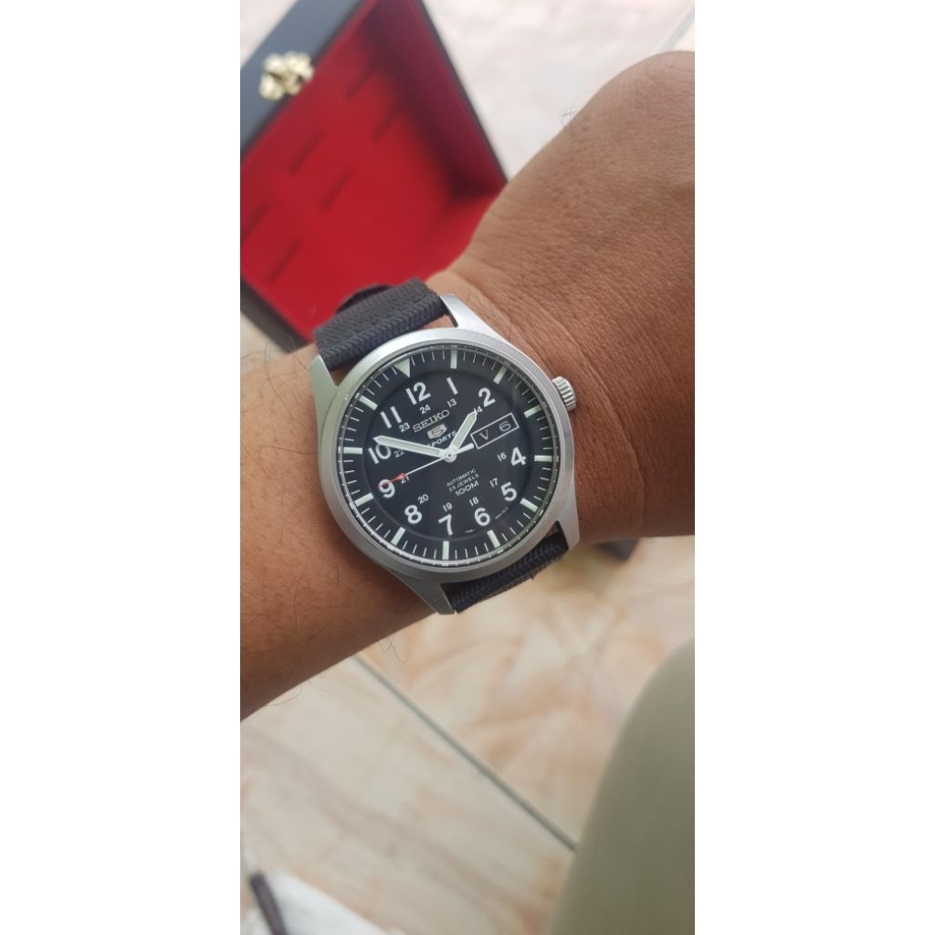 Seiko Military Automatic Watch Original