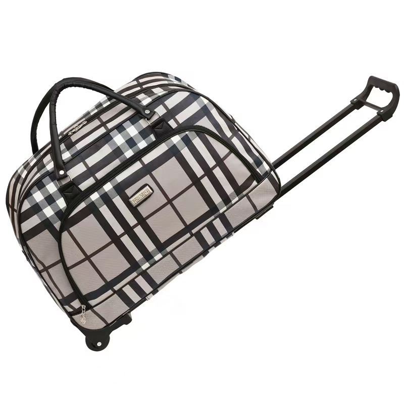 MARDIBAG IMPORT - JTF229 Koper Troli Tahan Air  Impor Premium Tas Travel Beroda Kapasitas Besar