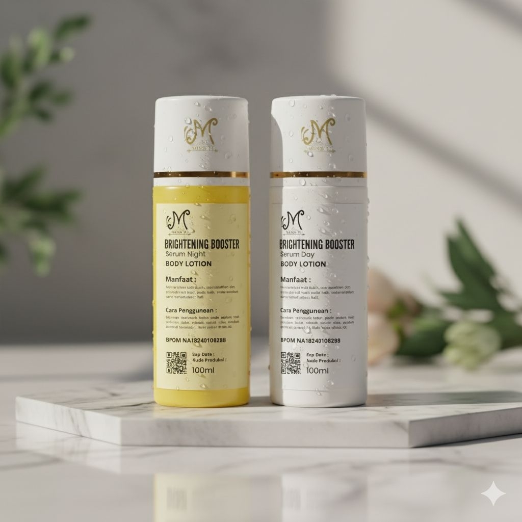 Miss Ti - Paket HB Lotion 100ml PAGI FREE Lotion 100ml MALAM original pabrik