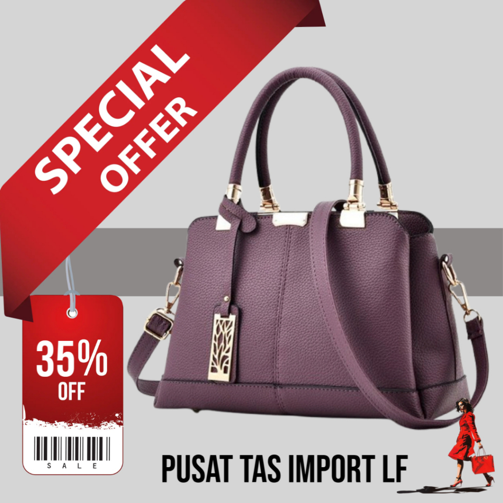 LU07 tas ibu wanita hand handle bag pesta kondangan arisan guru kantor elegan branded mewah bermerek