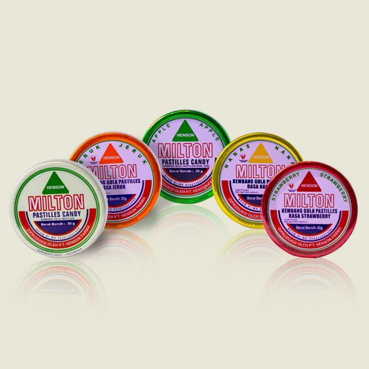 MILTON PASTILLES Candy Permen 30 g