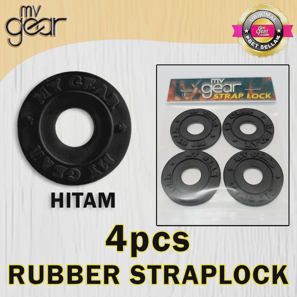 4 Pcs Strap Lock / Straplock my gear / Strap lock my gear / Straplock mygear / Strap lock mygear / S