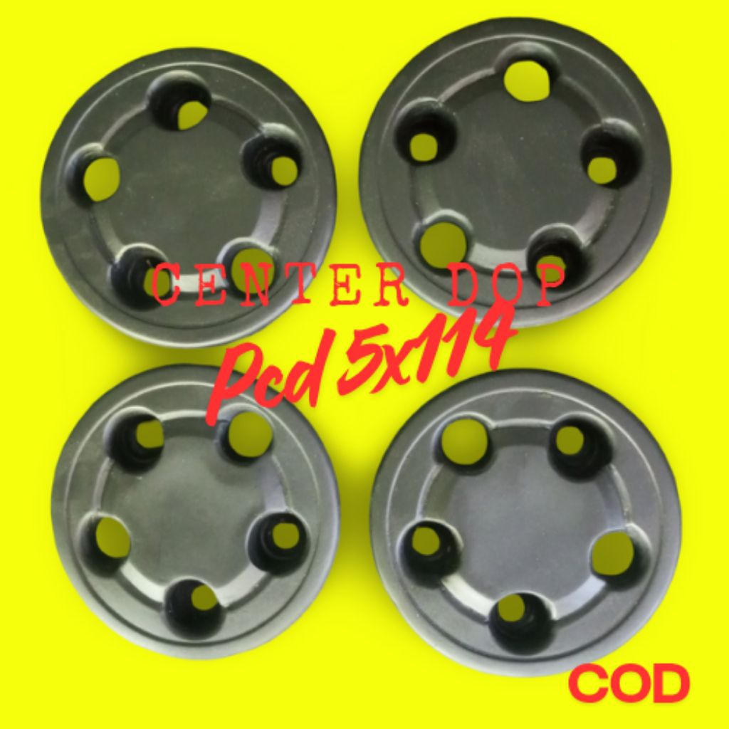 (1Set isi 4 Buah) Dop Velg kaleng Mobil PCD 5x114 Tutup velk 5x114 Terios, rush, New Carry Tayo, L30