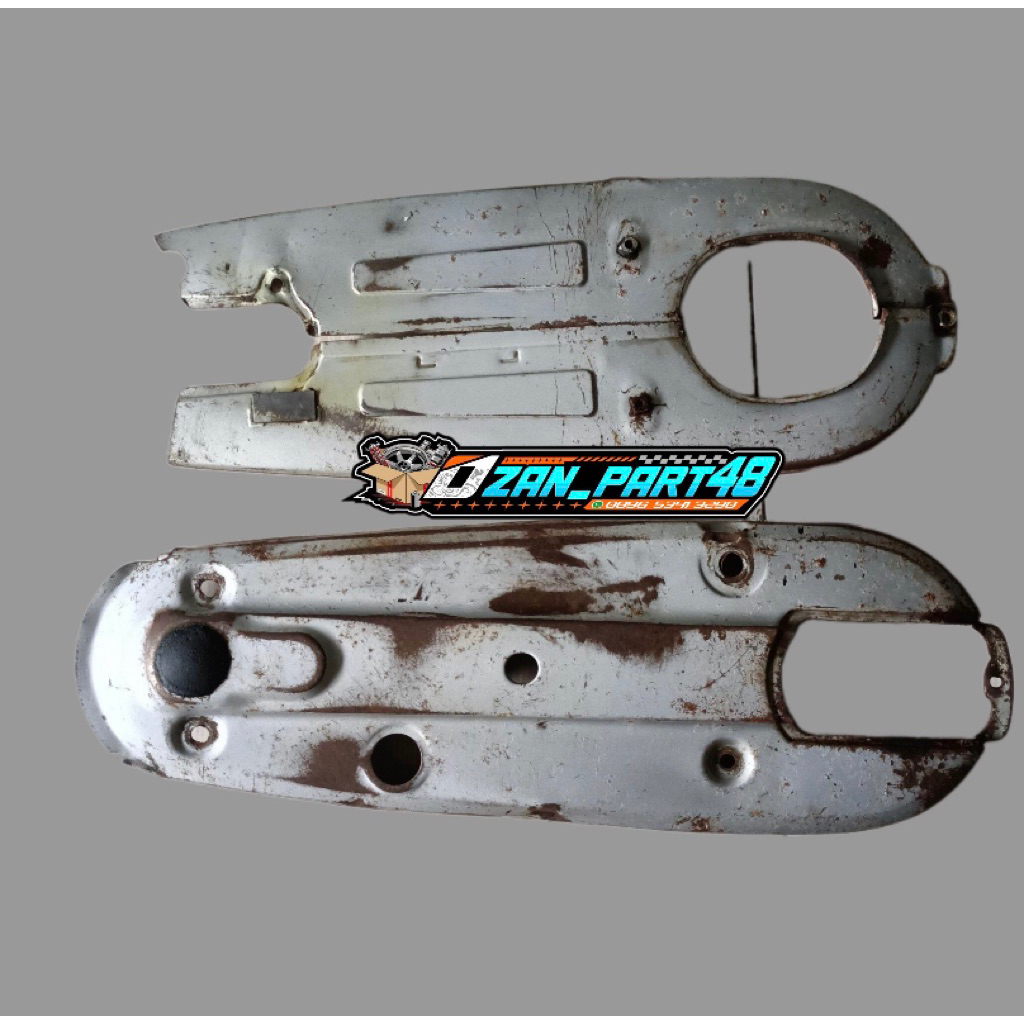 Katengkas ketengkas cover pelindung rantai Suzuki Rc 80 Rc 100 Original copotan