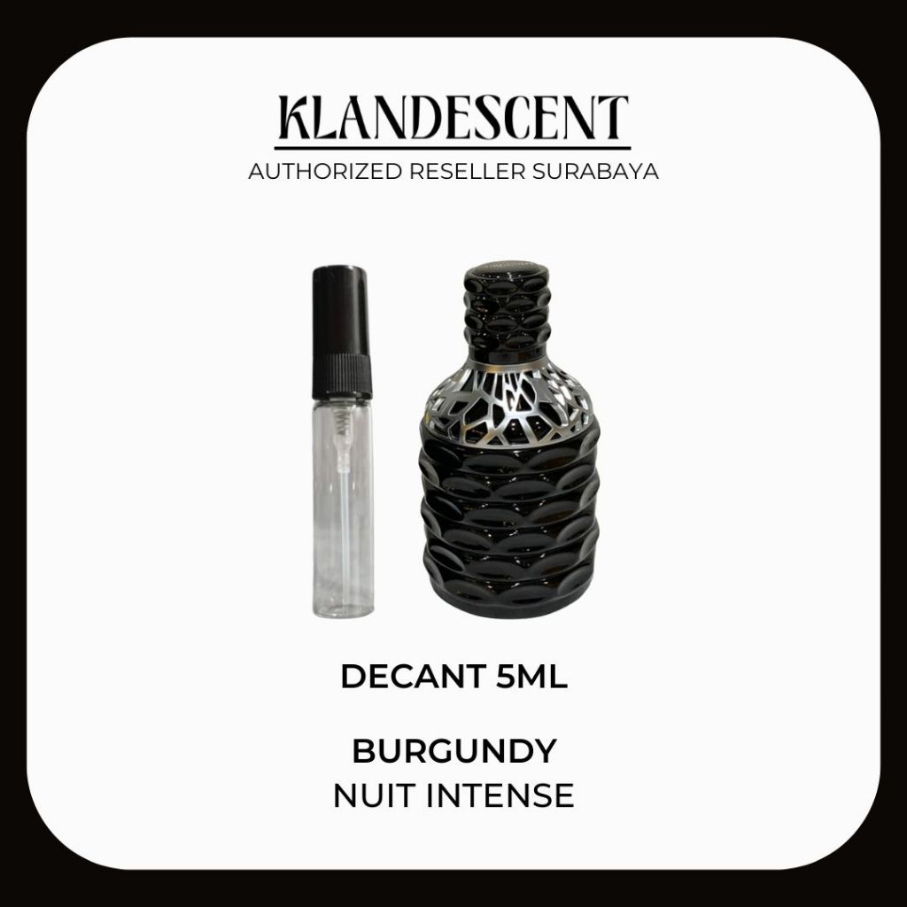 Decant 5ml Burgundy Nuit Intense