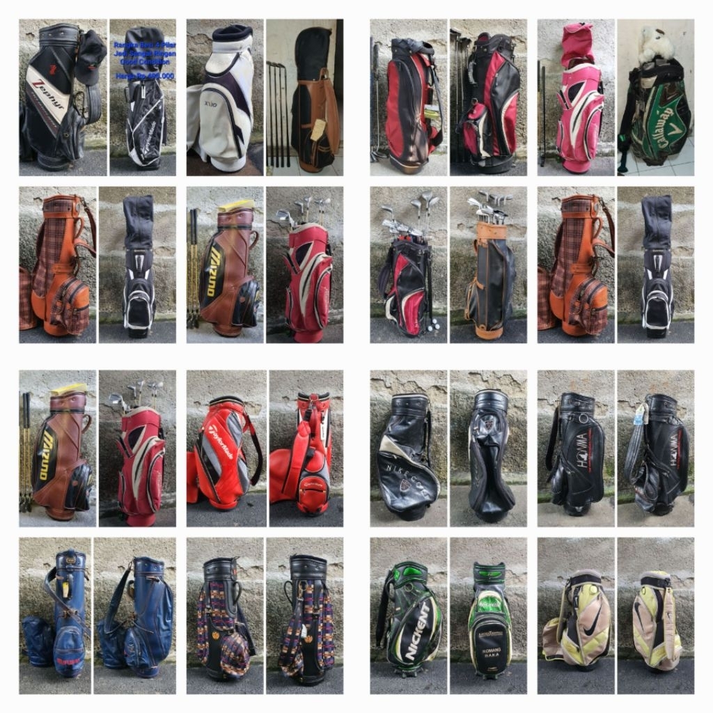 Stik Golf Set & Tas Golf Berbagai Merk