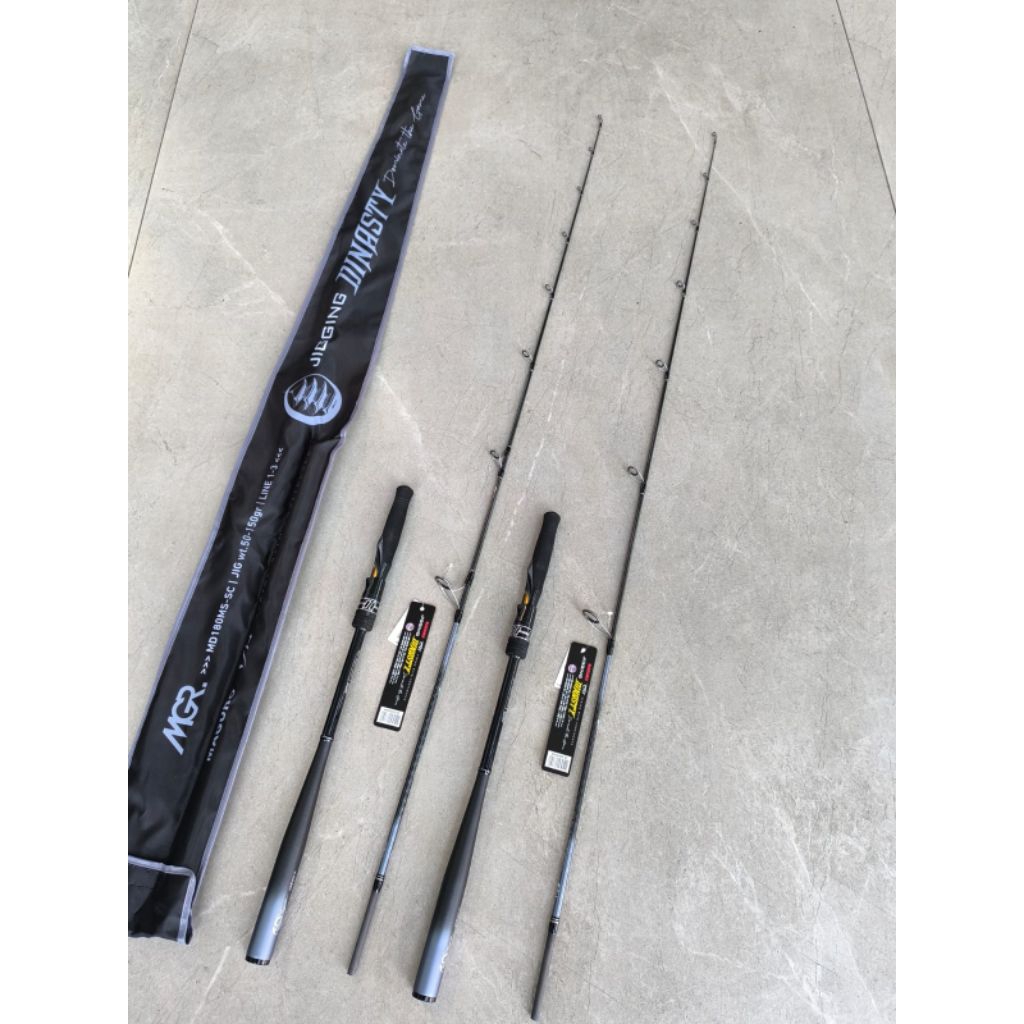 Joran MAGURO DINASTY GREY | SOLID CARBON | JORAN JIGGING | JORAN LAUT | FULL FUJI