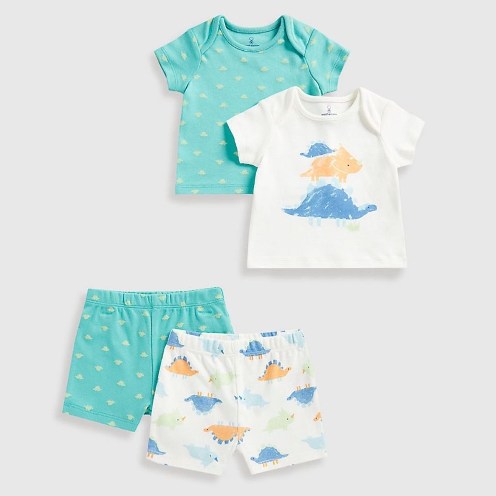 Setelan Mothercare Dino Biru