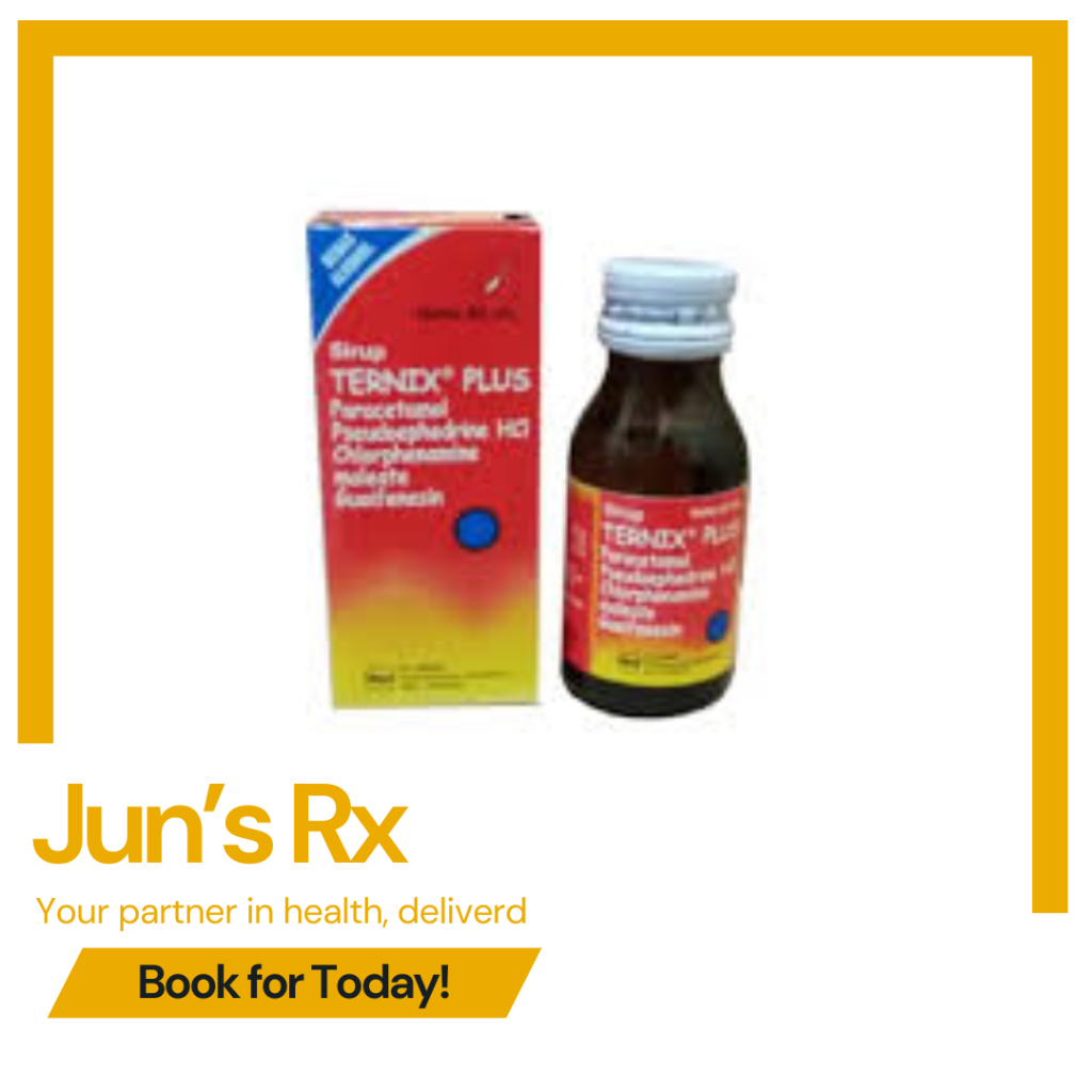 Ternix Plus 60 ml | Obat Bapil | Ternix Merah