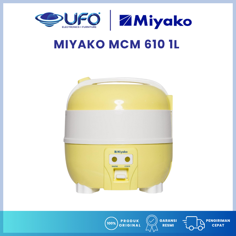 Miyako Rice Cooker 1 Liter MCM610 | Magicom Miyako MCM610