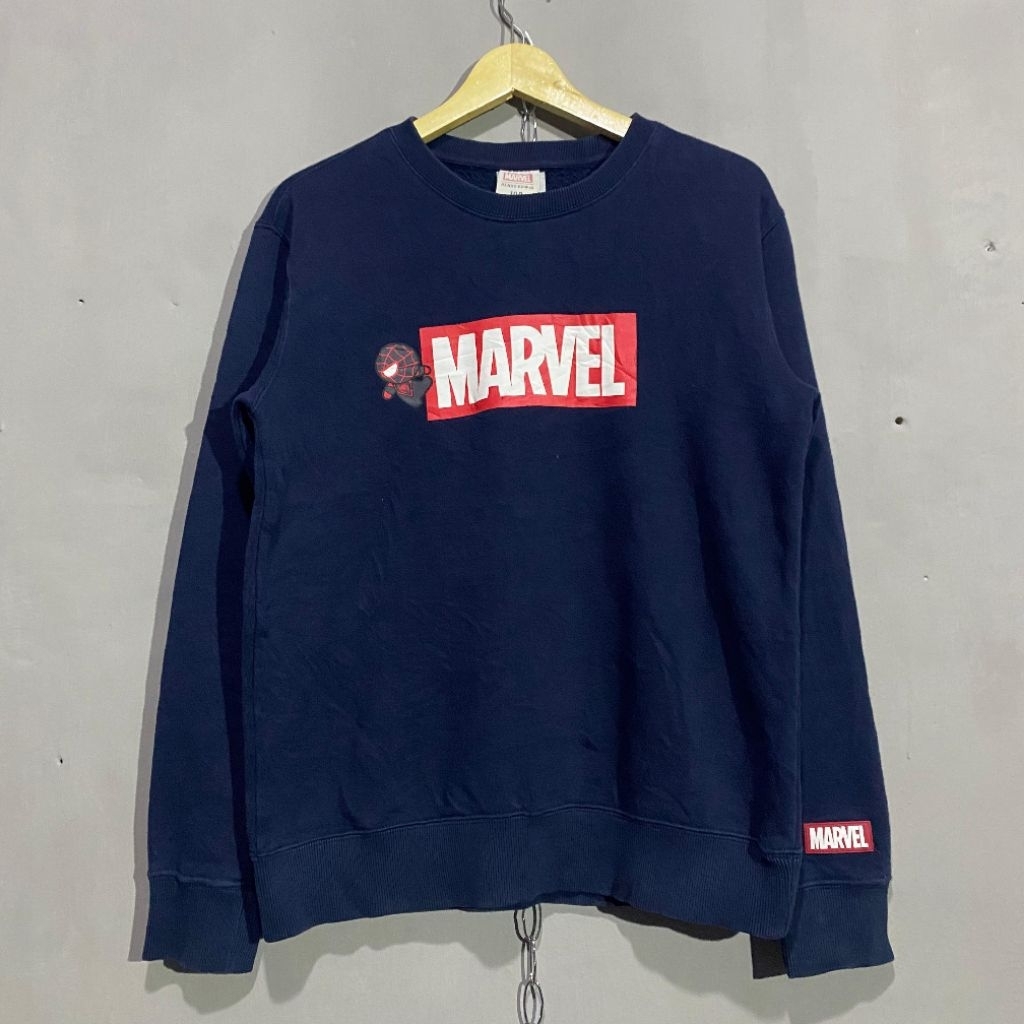 CREWNECK MARVEL NAVY ORIGINAL FULLTAG
