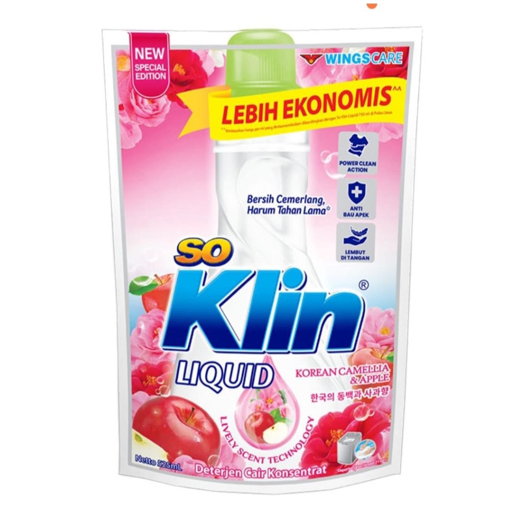 detergen cair soklin & sayang