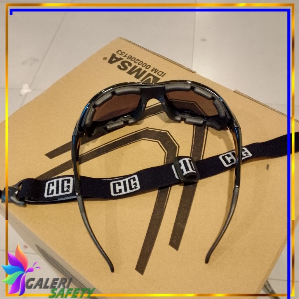 Kacamata Safety Cig Eucla Gray - Safety Glasses Cig Eucla