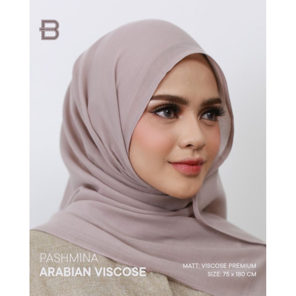 Buckle pashmina arabian viscose