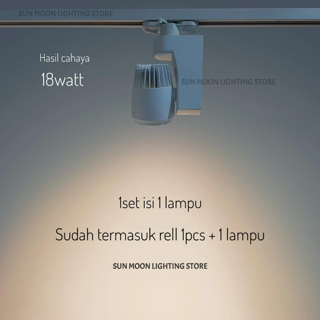 Lampu sorot spotlight rell 1meter led 18w 30w 35w