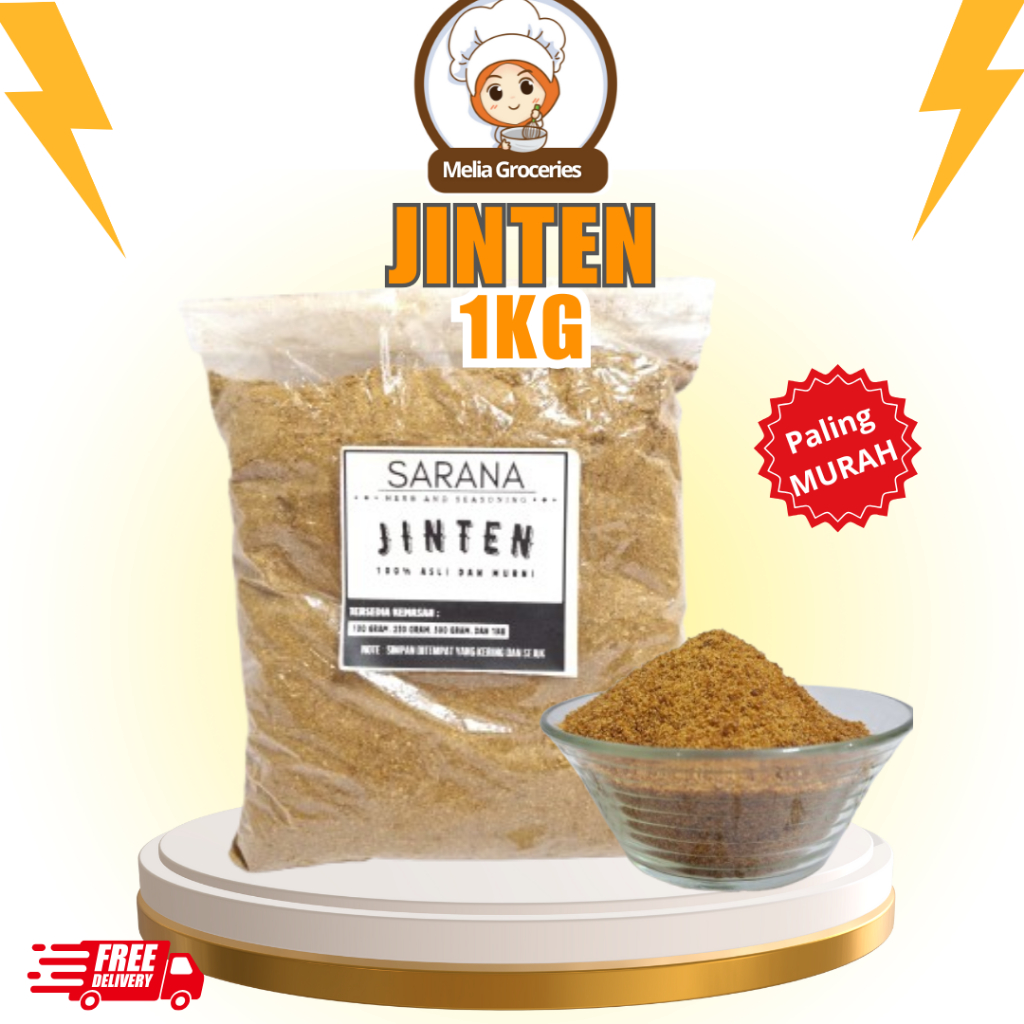 Bubuk Jinten 1kg Bubuk Asli 100% Kualitas Premium Rempah Jinten 1 kilogram Bumbu Dapur