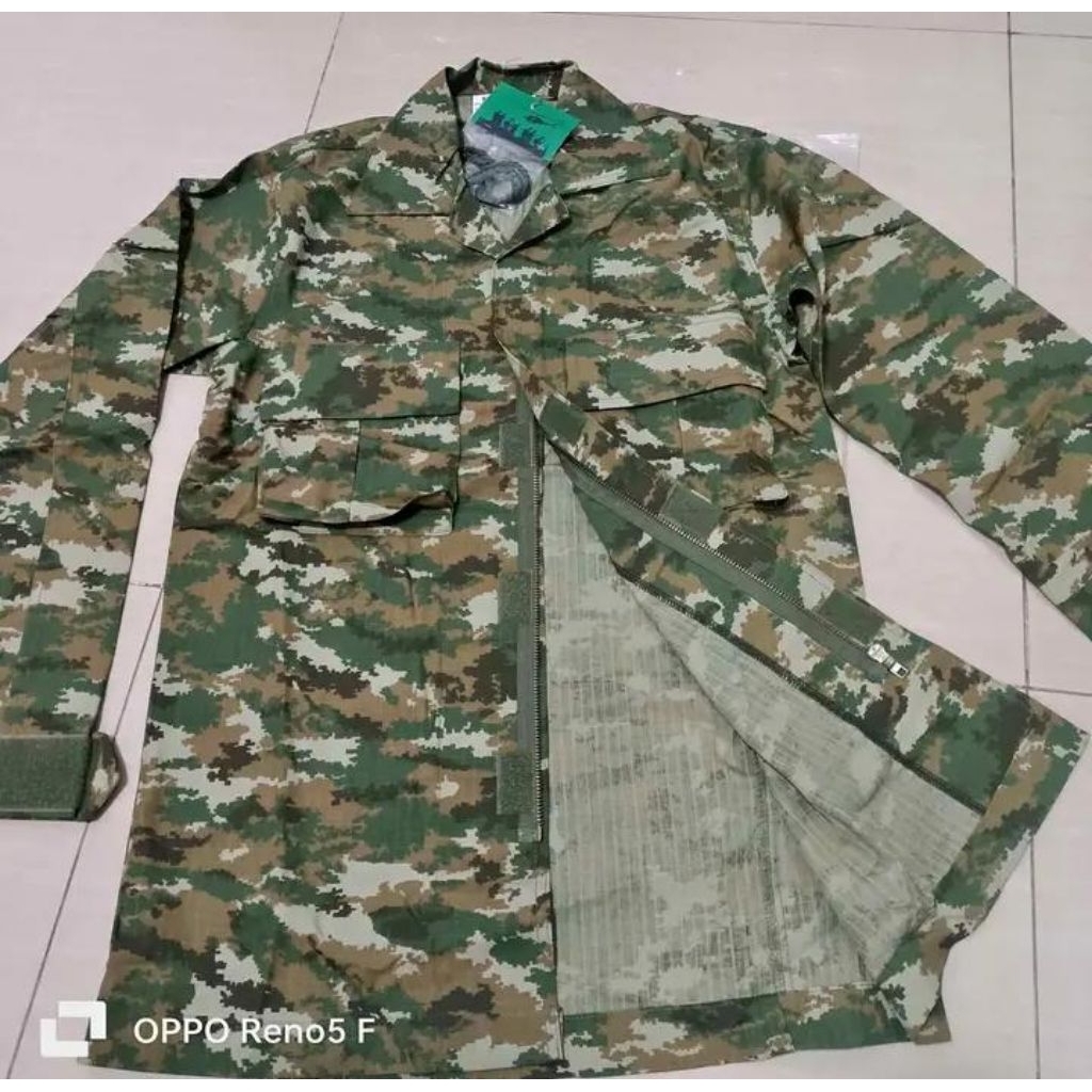 BAJU PDL TNI LORENG CORAK BARU KEMHAN 2025