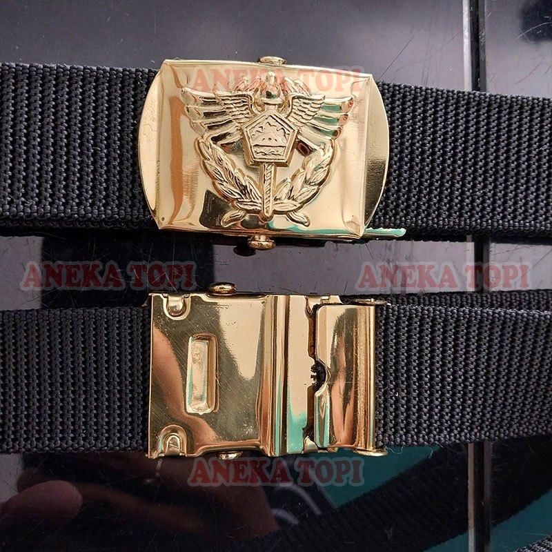 Sabuk Bea Cukai Ikat Pinggang Logo Bea Cukai Logam - Aneka Topi