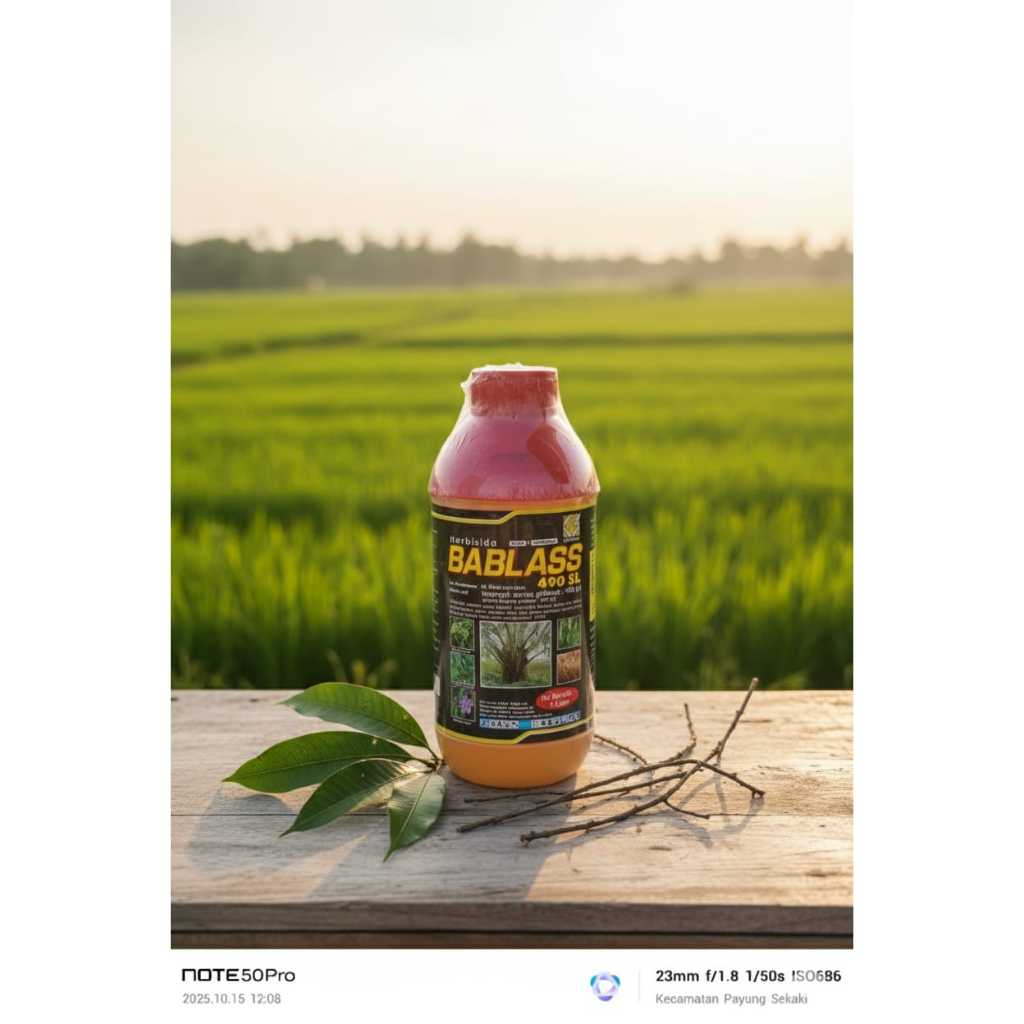 Bablas 1 liter 490 SL Herbisida Sistemik 1liter/Obat Rumput Liar Bablas/Obat Gulma Pengganggu Tanama