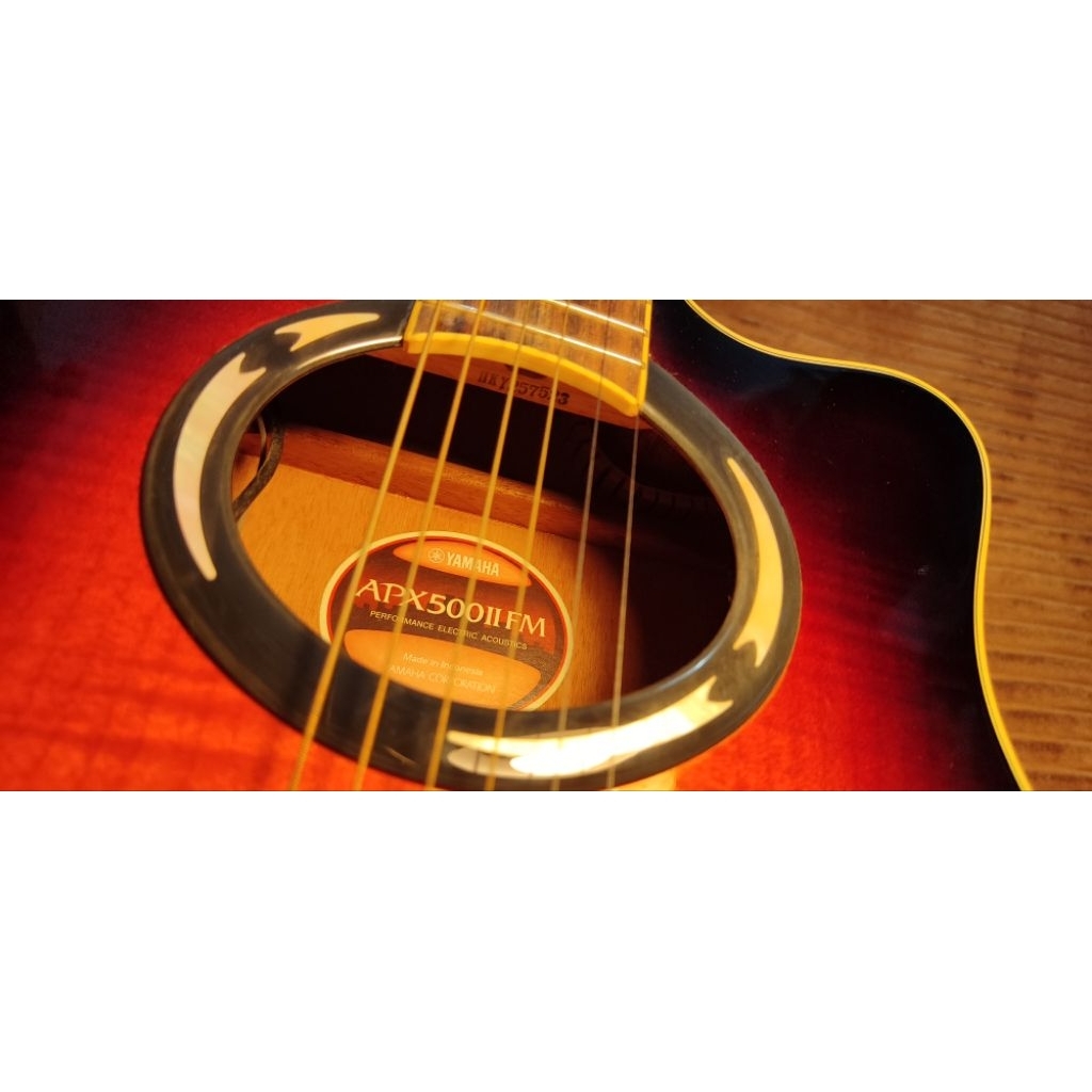 Gitar Yamaha APX 500ii Fm preloved