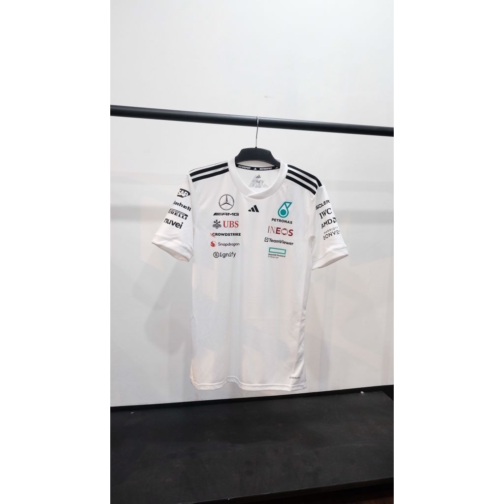 Adidas Mercedes AMG F1 Jersey White