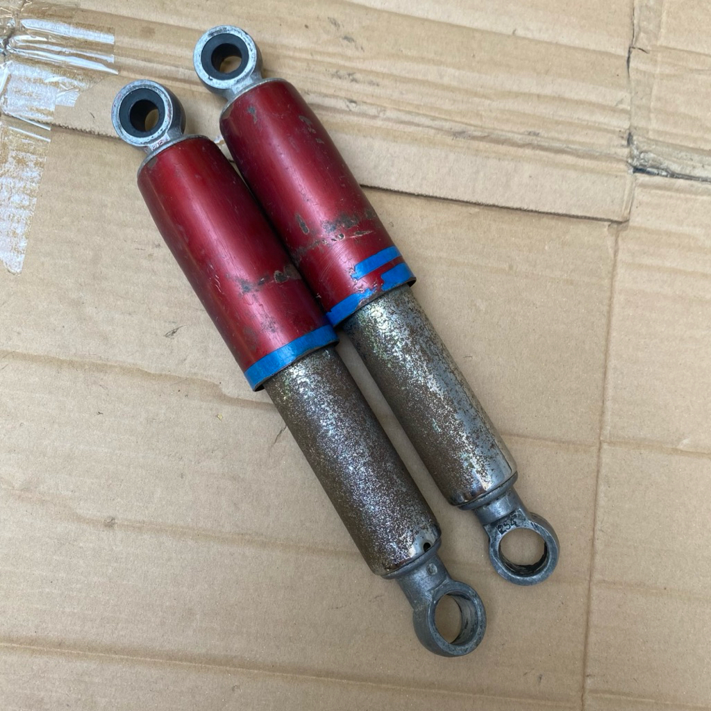 shockbreaker shock belakang yamaha v75 v80 original merah