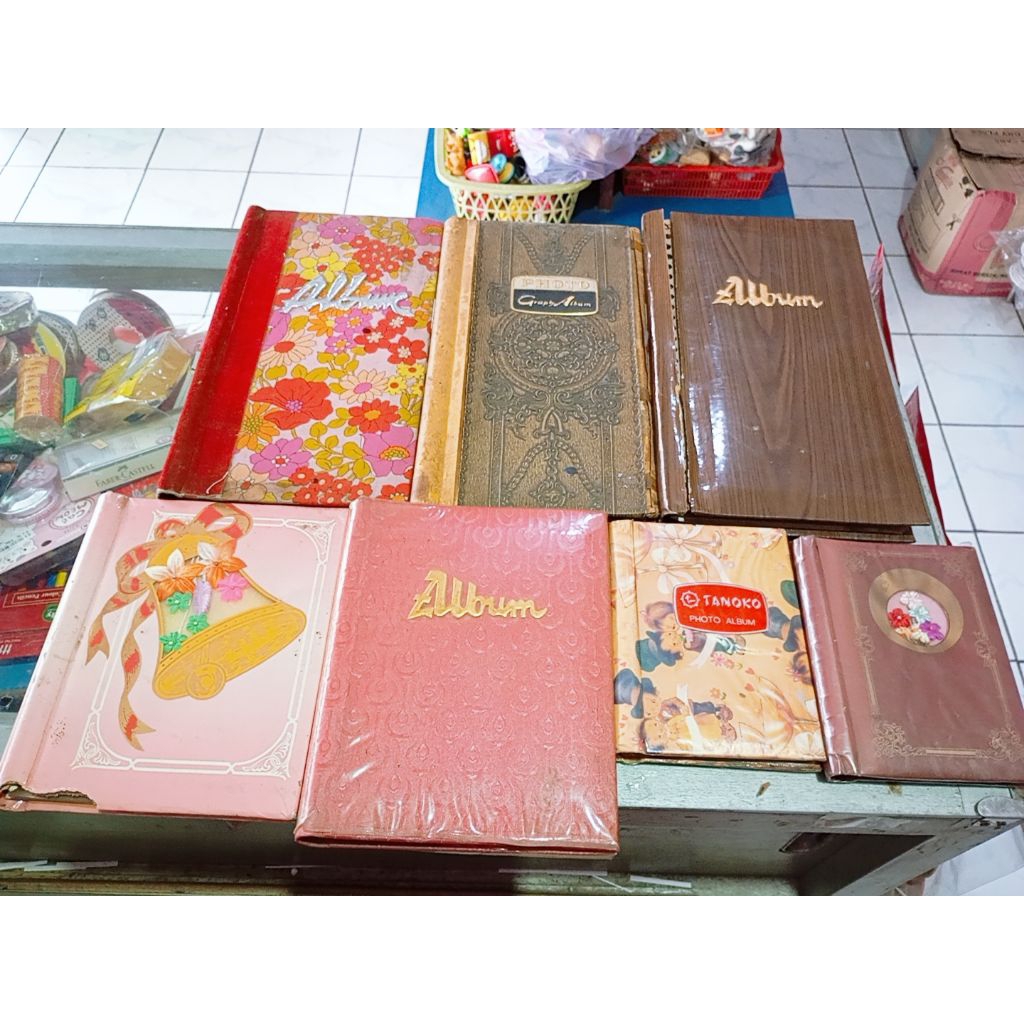 Sepaket Album Foto Jadul 7pcs