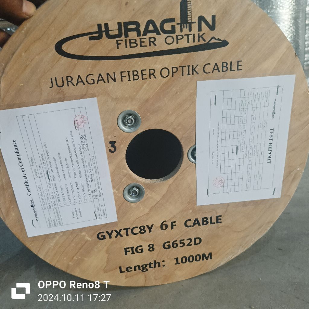 kabel 6 core fig 8 / kabel fig 8 6 core / kabel FO 6 CORE FIG 8