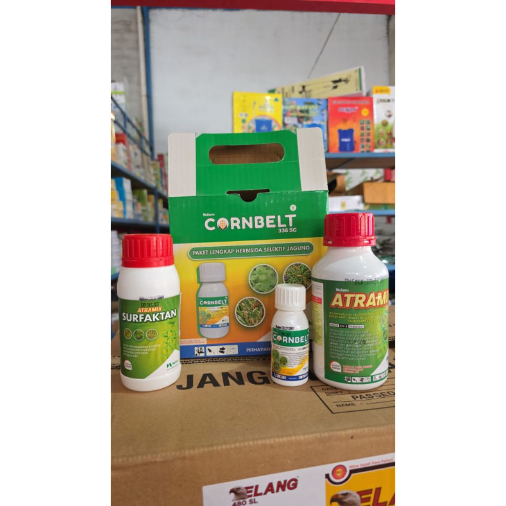 herbisida CORNBELT 336SC 500Ml Paket lengkap herbisida selektif jagung