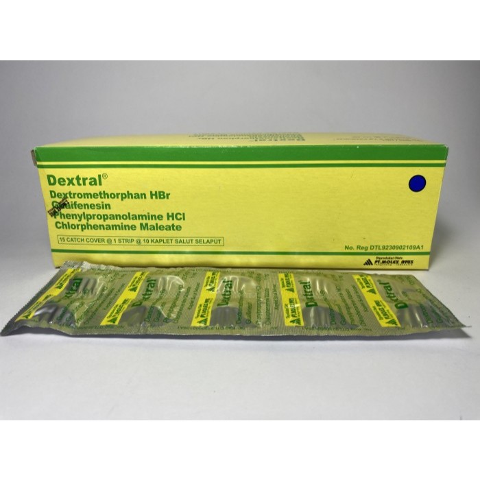 DEXTRAL STRIP 10 KAPLET - Dextromethorphan