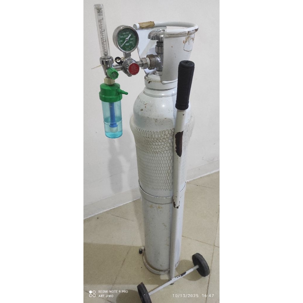 Tabung Oksigen 2m3 Lengkap Bekas