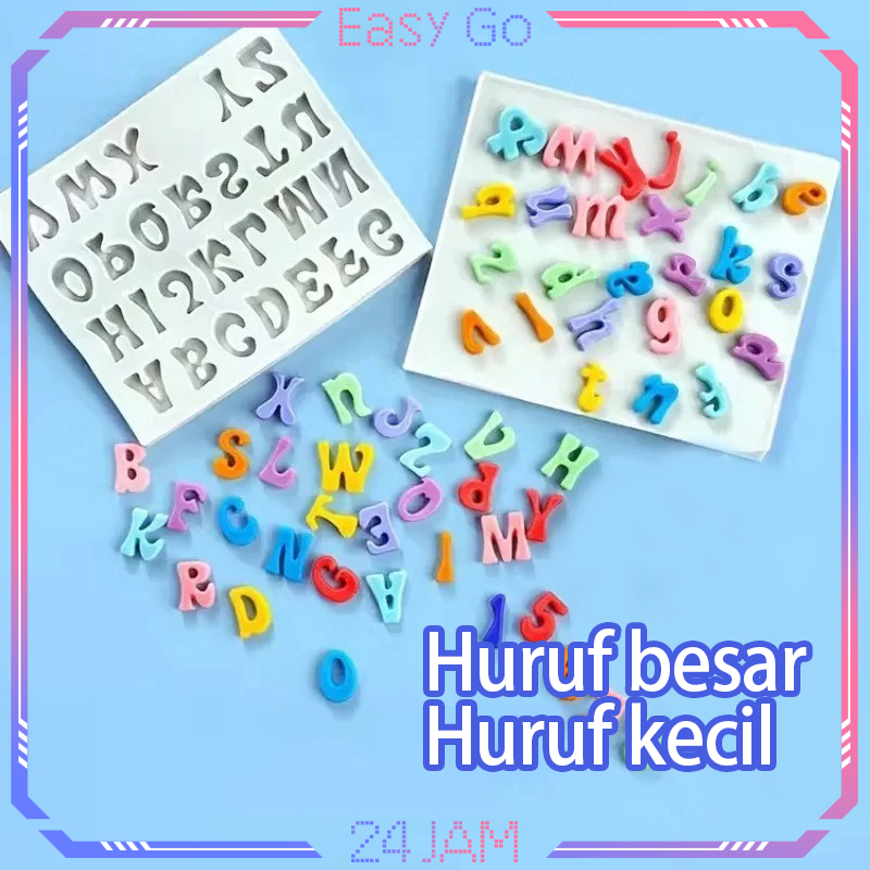 Cetakan Alfabet Silikon Cetakan Huruf Silikon Dekorasi Cetakan Abjad Silikon Cetakan Fondant Huruf C