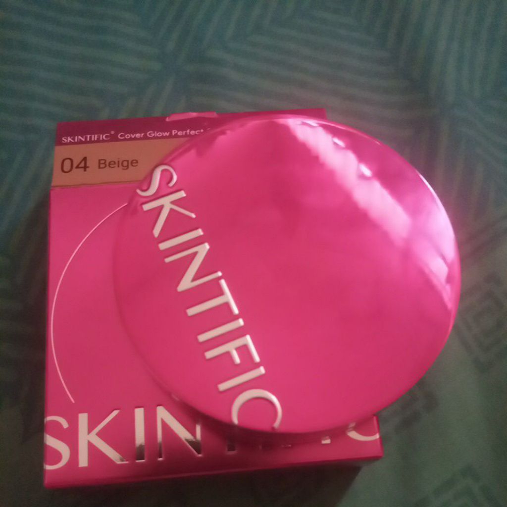 cushion skintific (pink) preloved