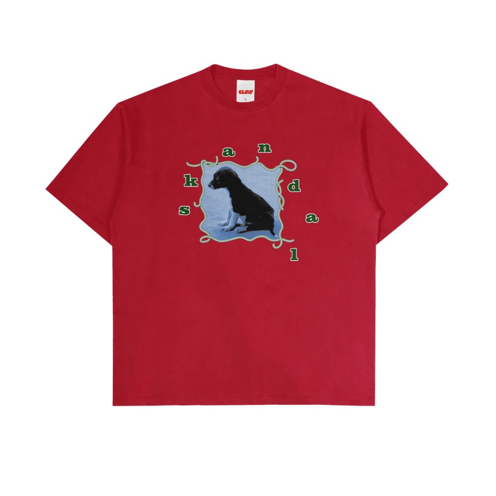 Skandal Puppy T-shirt - Red