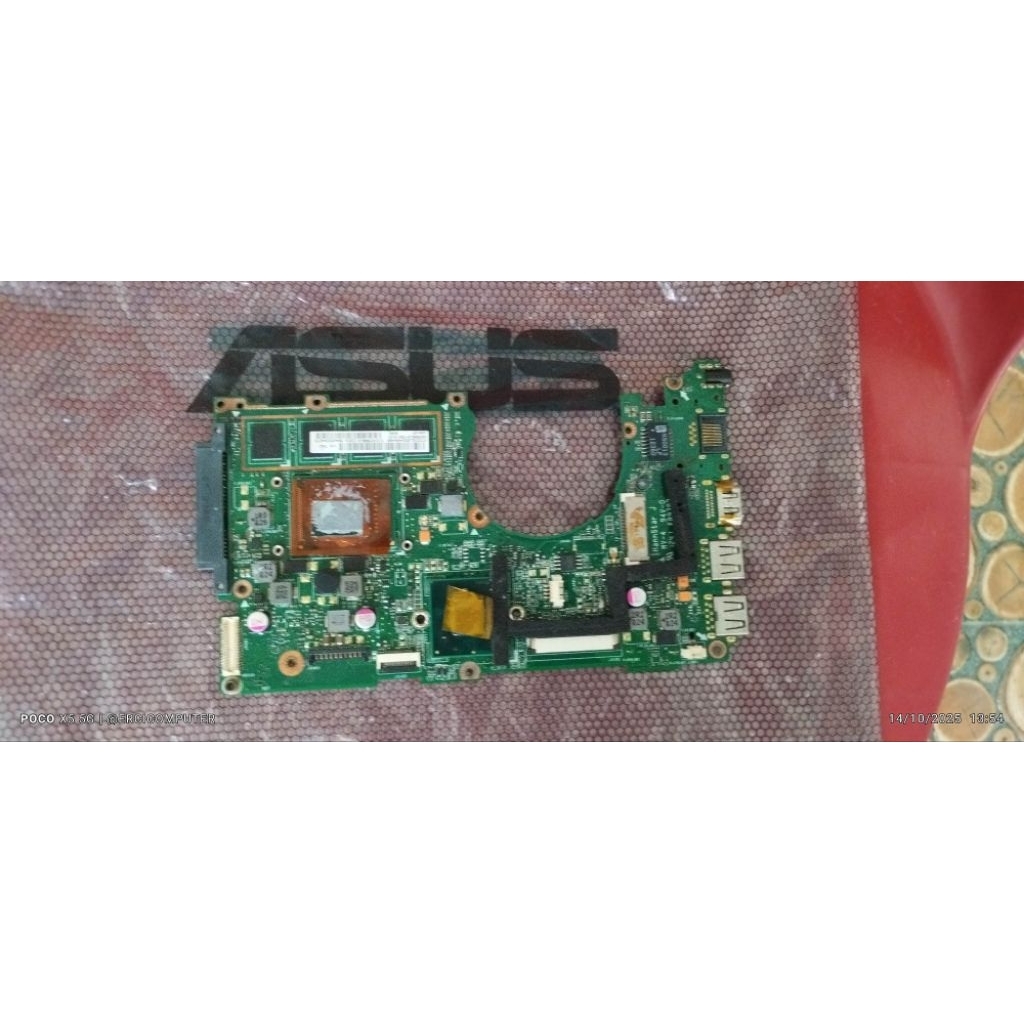 Motherboard X202E Celeron 847, bahan mati total. Ex. service. 