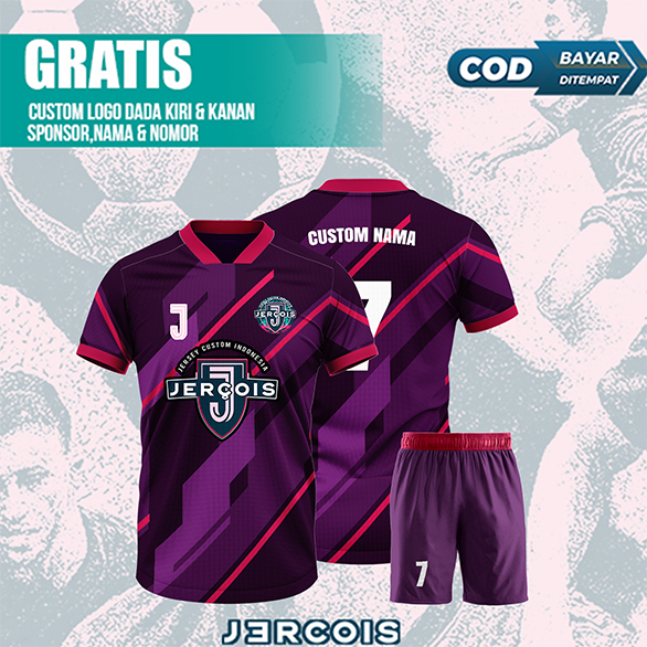 JERCOIS | CUSTOM JERSEY BOLA | CUSTOM JERSEY FUTSAL | CUSTOM JERSEY BADMINTON | CUSTOM JERSEY VOLLY 